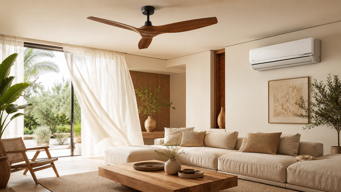 Ventilateur de plafond ou climatisation : que choisir ? | VENTALIA