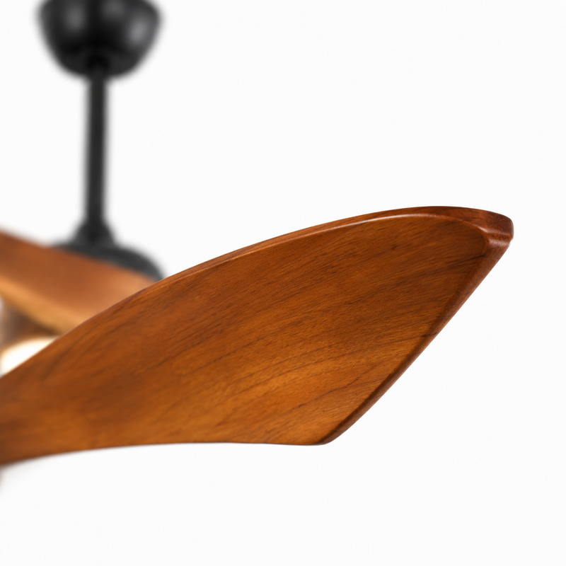 Ventilateur de plafond Ventalia Nordik 52" — design nordique, LED, télécommande & moteur DC