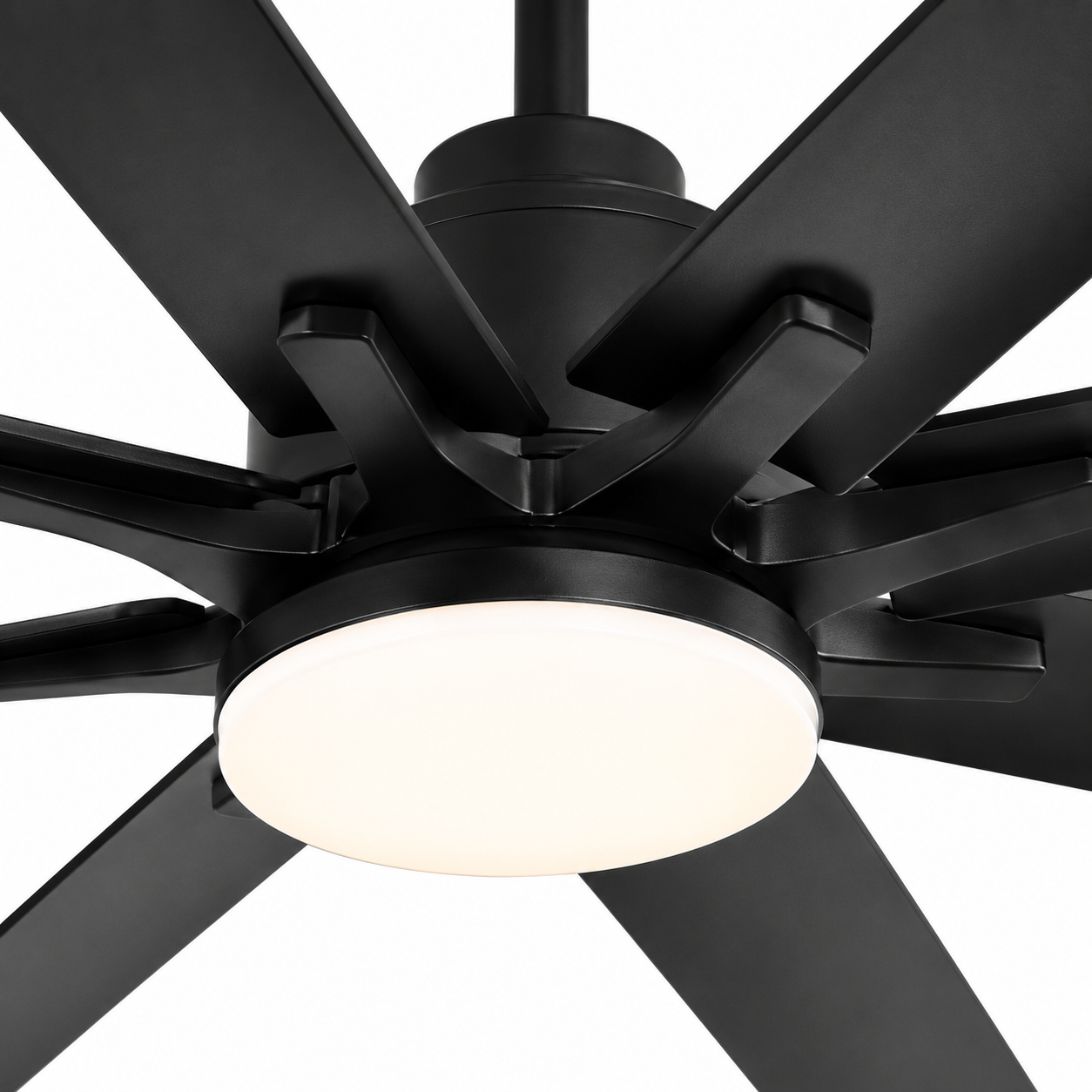 Ventilateur de plafond Ventalia Atlas 66" — grand format, LED, télécommande & moteur DC