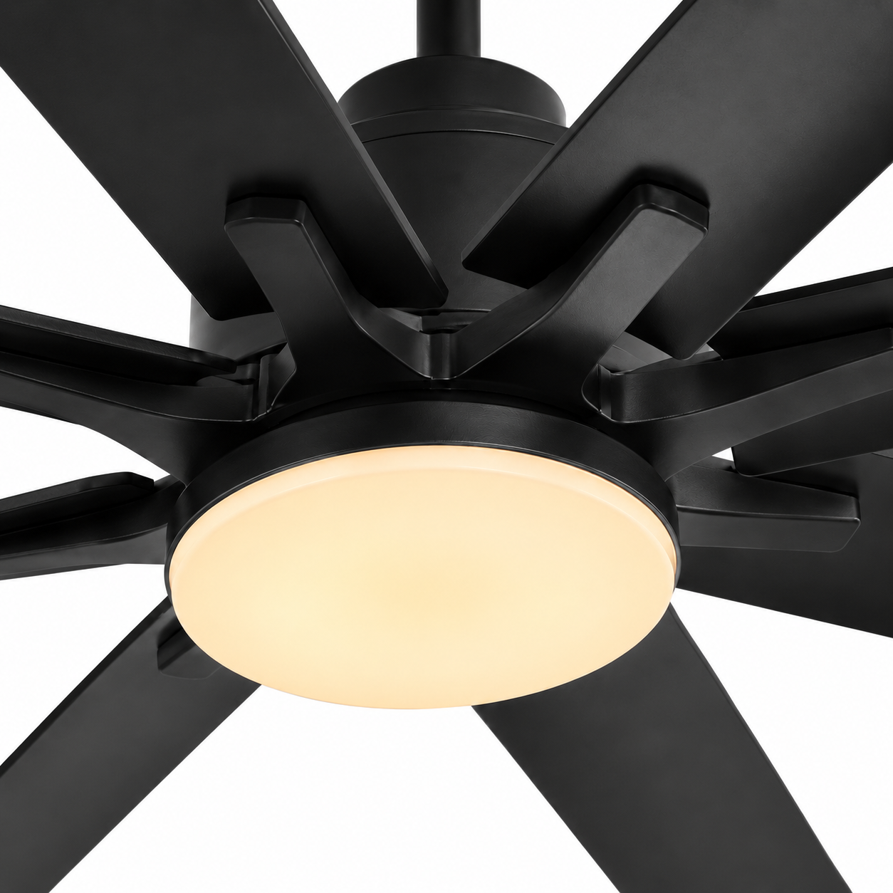 Ventilateur de plafond Ventalia Atlas 66" — grand format, LED, télécommande & moteur DC
