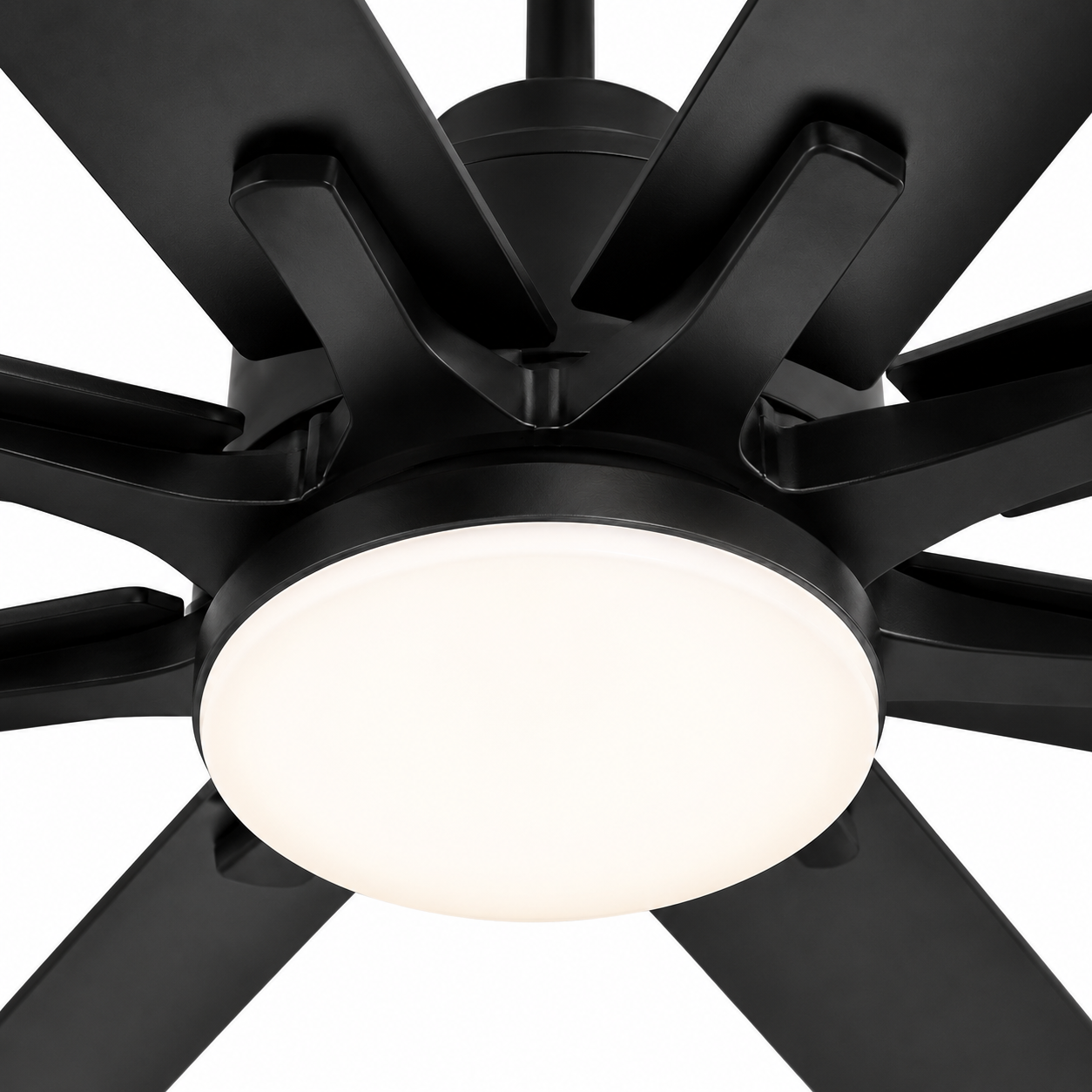 Ventilateur de plafond Ventalia Atlas 66" — grand format, LED, télécommande & moteur DC