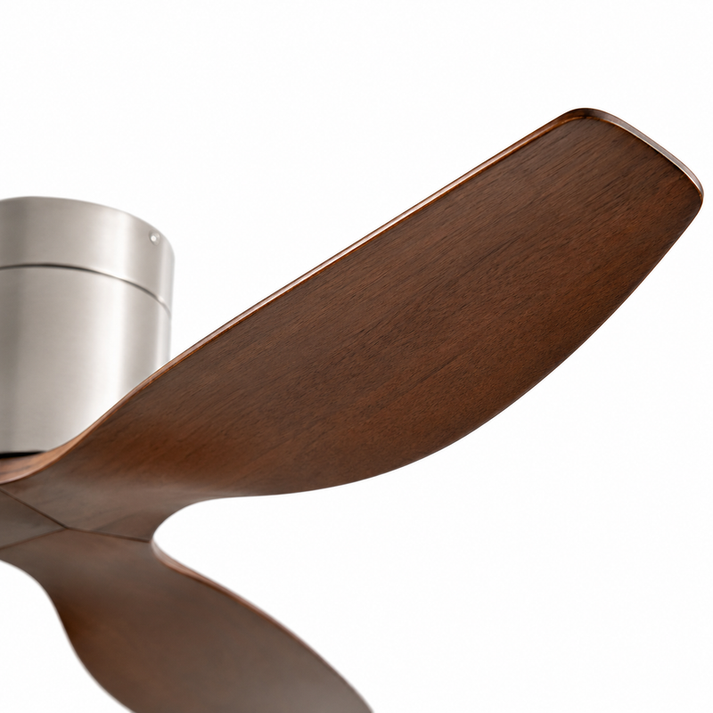 Ventilateur de plafond Ventalia Forge 52" — style industriel rétro, moteur DC silencieux 6 vitesses