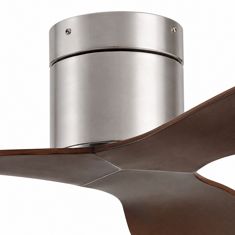 Ventilateur de plafond Ventalia Forge 52" — style industriel rétro, moteur DC silencieux 6 vitesses