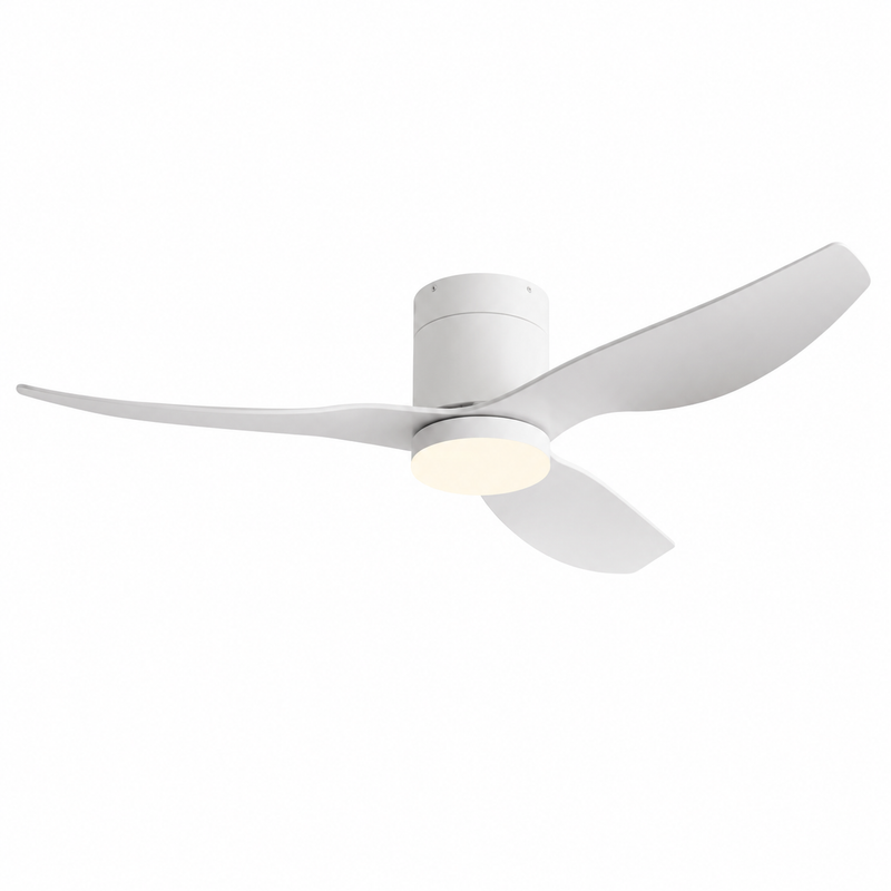 Ventilateur de plafond Ventalia Forge 52" — style industriel rétro, moteur DC silencieux 6 vitesses