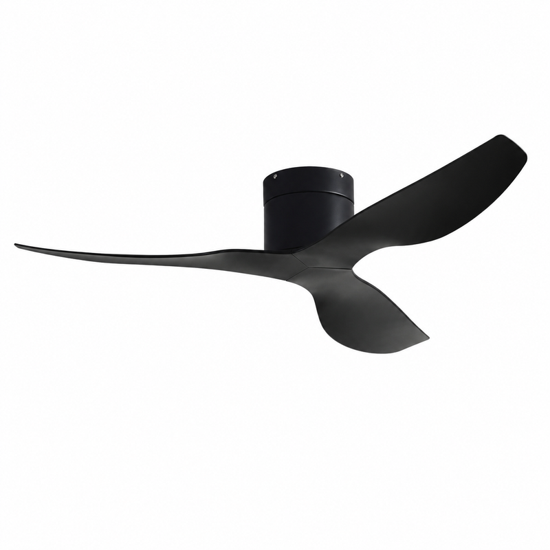 Ventilateur de plafond Ventalia Forge 52" — style industriel rétro, moteur DC silencieux 6 vitesses