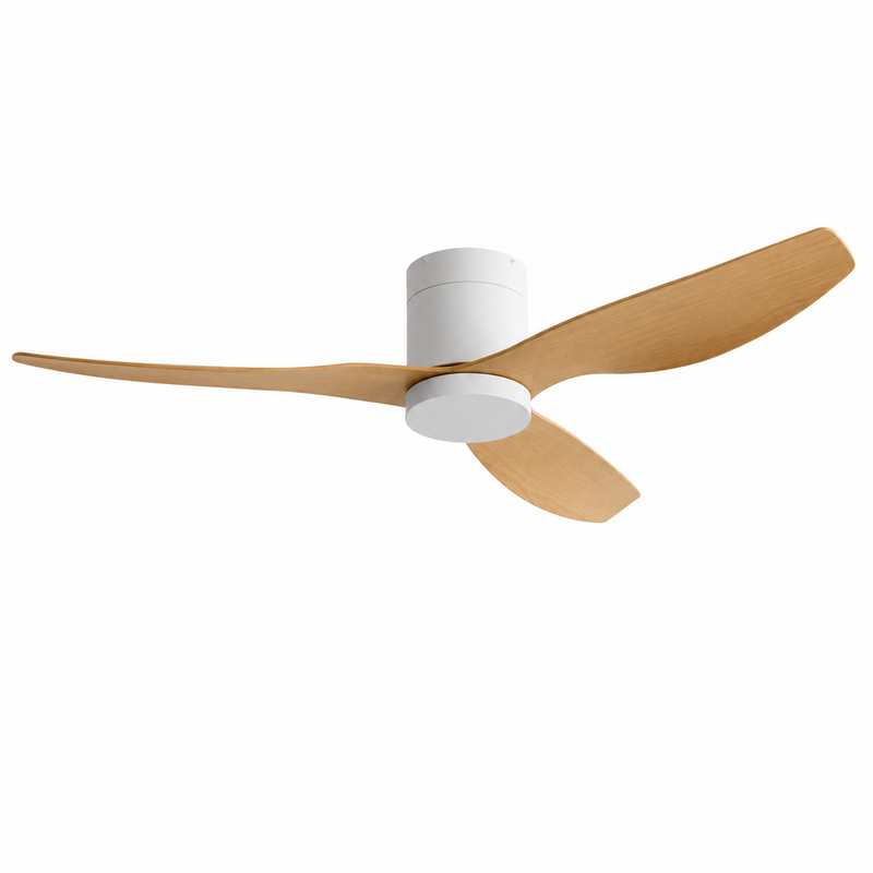 Ventilateur de plafond Ventalia Forge 52" — style industriel rétro, moteur DC silencieux 6 vitesses