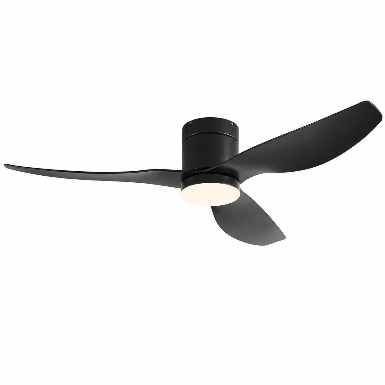 Ventilateur de plafond Ventalia Forge 52" — style industriel rétro, moteur DC silencieux 6 vitesses
