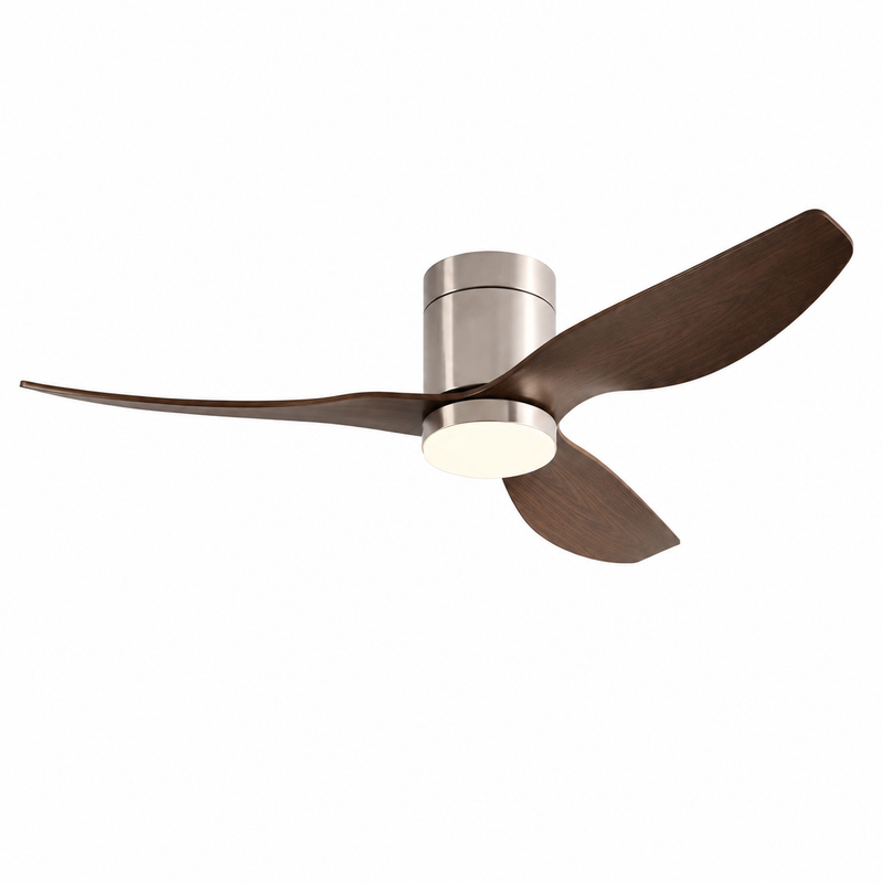 Ventilateur de plafond Ventalia Forge 52" — style industriel rétro, moteur DC silencieux 6 vitesses