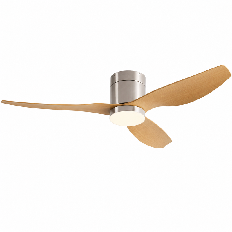 Ventilateur de plafond Ventalia Forge 52" — style industriel rétro, moteur DC silencieux 6 vitesses