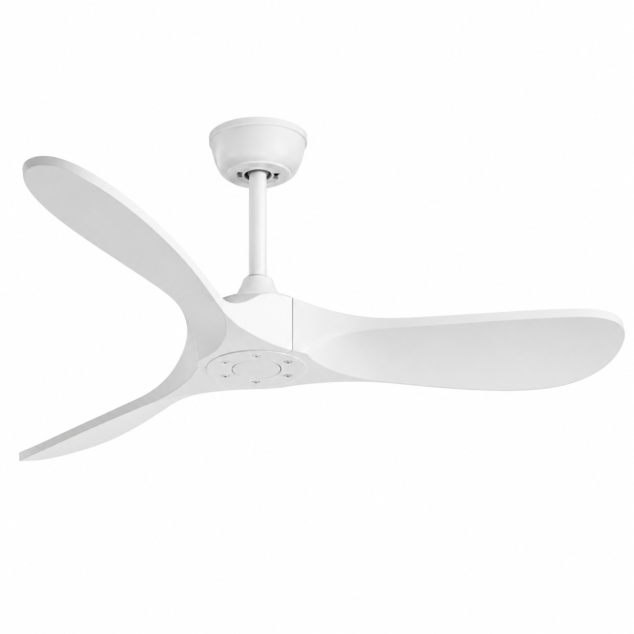 Ventilateur de plafond Ventilia Brutus - Style industriel vintage, sans lumière, avec télécommande