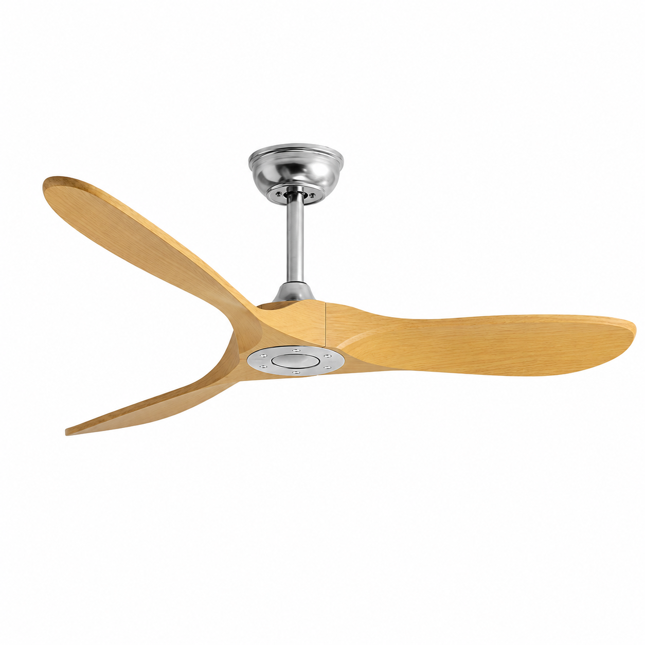 Ventilateur de plafond Ventalia Brutus — style industriel vintage, sans lumière, télécommande incluse